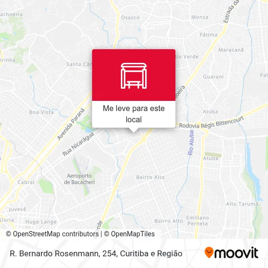 R. Bernardo Rosenmann, 254 mapa