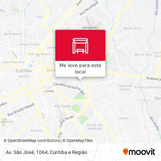 Av. São José, 1064 mapa