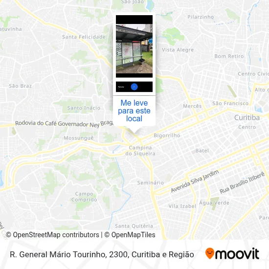 R. General Mário Tourinho, 2300 mapa