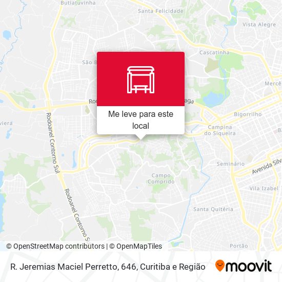 R. Jeremias Maciel Perretto, 646 mapa