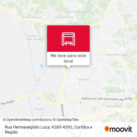 Rua Hermenegildo Luca, 4280-4392 mapa