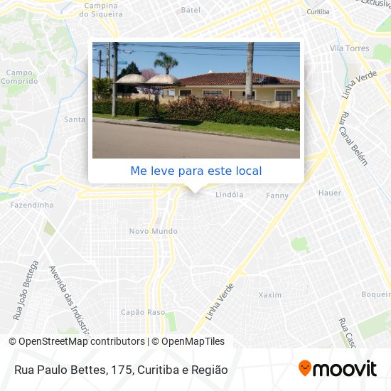 Rua Paulo Bettes, 175 mapa