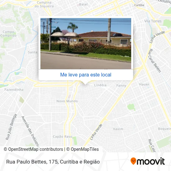 Rua Paulo Bettes, 175 mapa