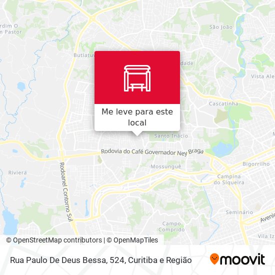 Rua Paulo De Deus Bessa, 524 mapa