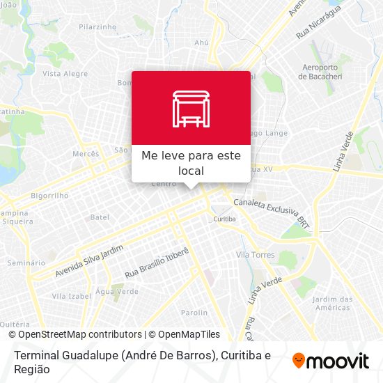 Terminal Guadalupe (André De Barros) mapa