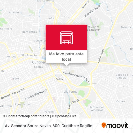 Av. Senador Souza Naves, 600 mapa