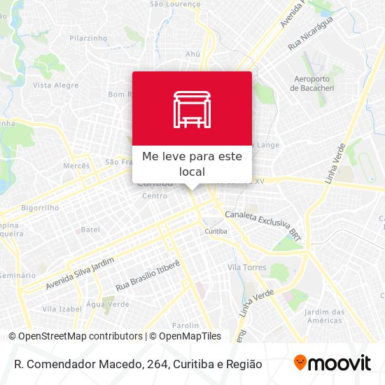R. Comendador Macedo, 264 mapa