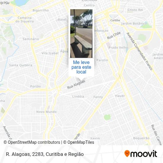 R. Alagoas, 2283 mapa