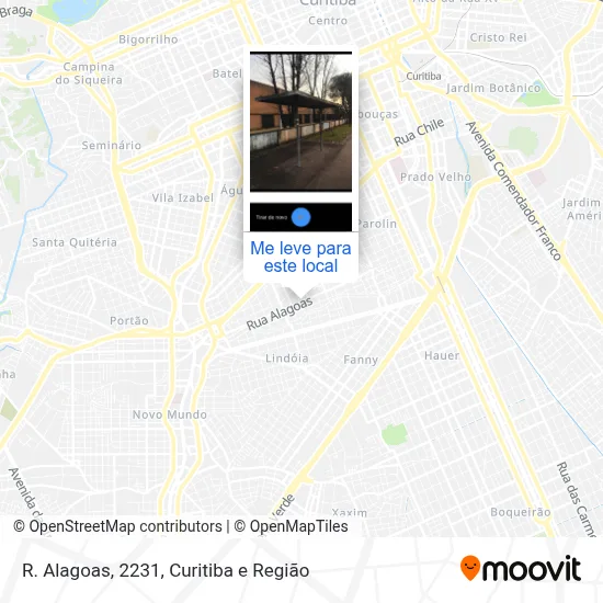 R. Alagoas, 2231 mapa