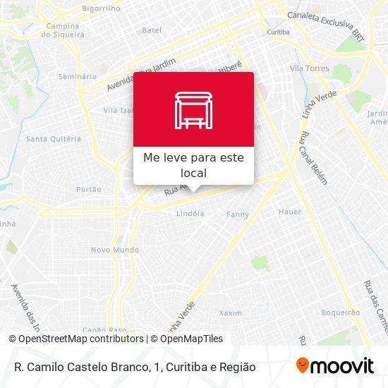 R. Camilo Castelo Branco, 1 mapa
