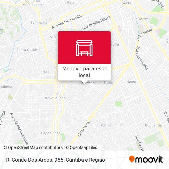 R. Conde Dos Arcos, 955 mapa
