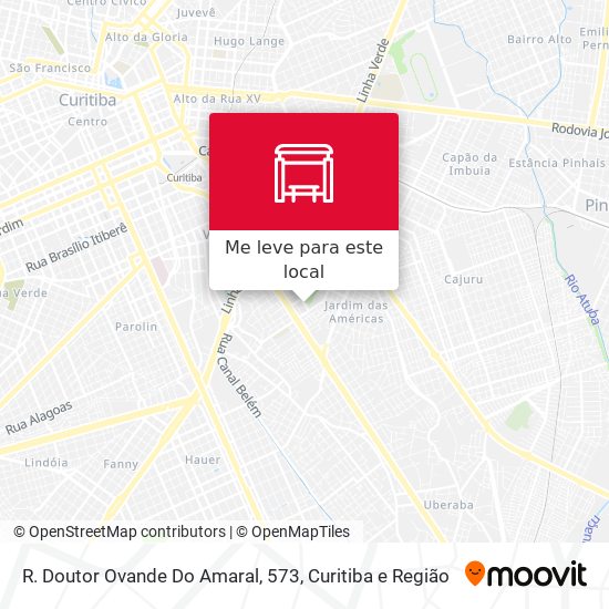 R. Doutor Ovande Do Amaral, 573 mapa