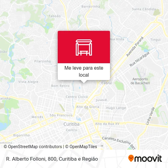 R. Alberto Folloni, 800 mapa