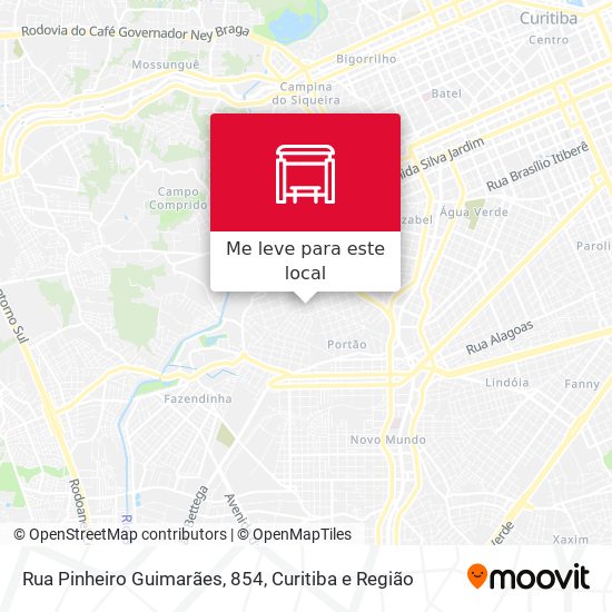 Rua Pinheiro Guimarães, 854 mapa