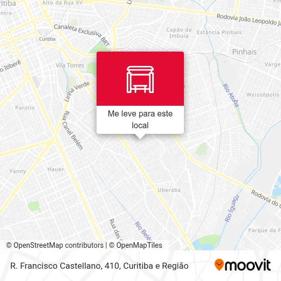 R. Francisco Castellano, 410 mapa