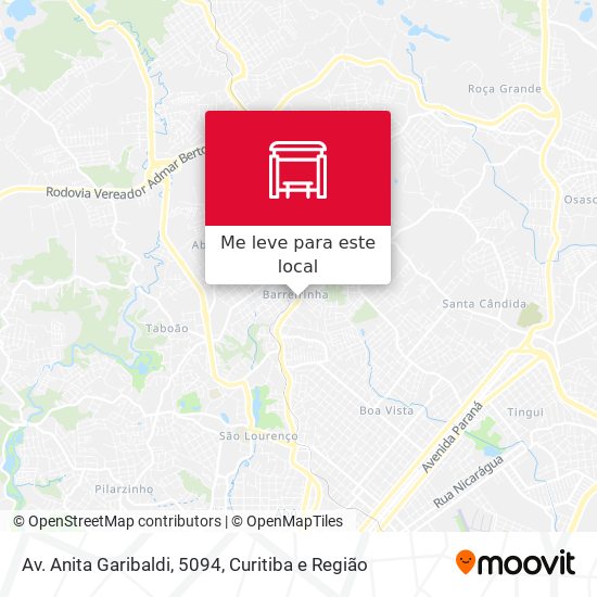 Av. Anita Garibaldi, 5094 mapa