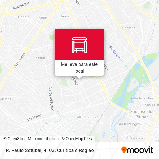 R. Paulo Setúbal, 4103 mapa