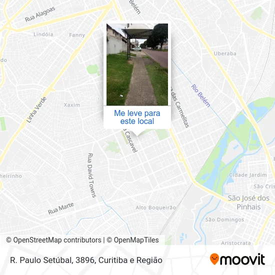 R. Paulo Setúbal, 3896 mapa