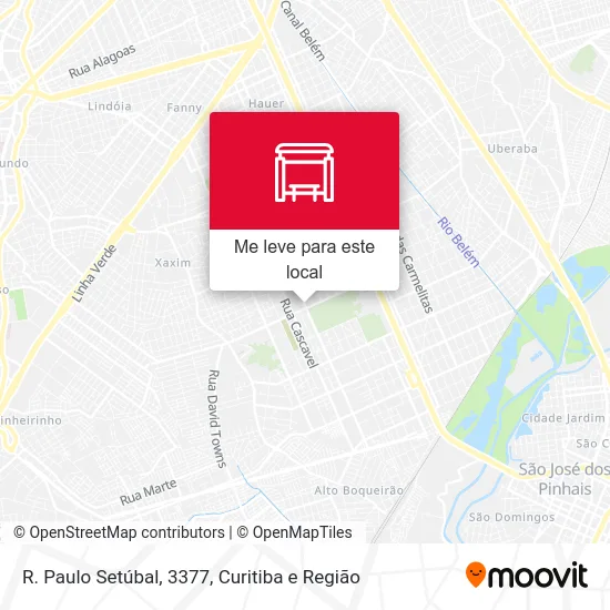 R. Paulo Setúbal, 3377 mapa