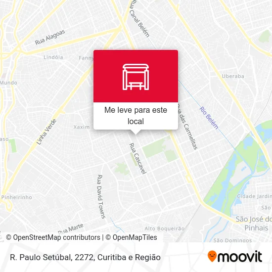 R. Paulo Setúbal, 2272 mapa