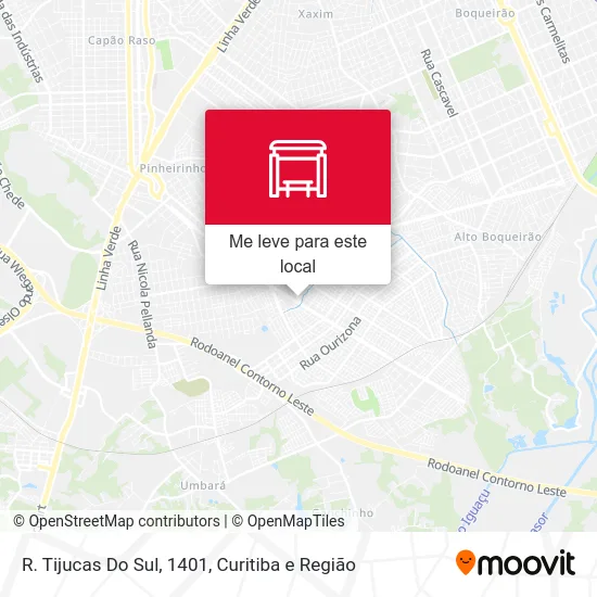 R. Tijucas Do Sul, 1401 mapa