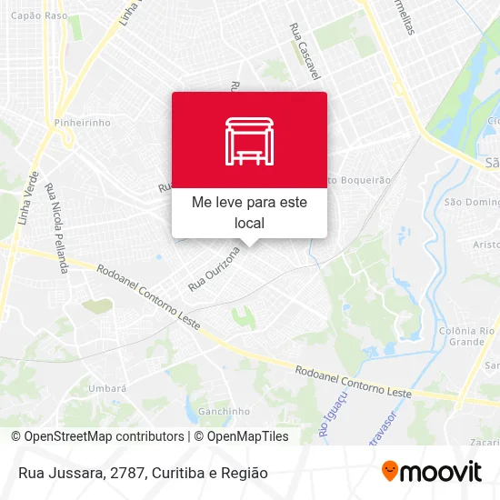 Rua Jussara, 2787 mapa