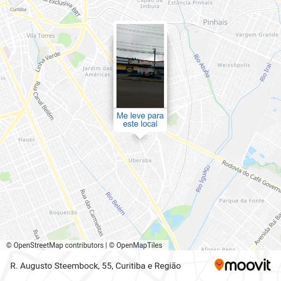 R. Augusto Steembock, 55 mapa