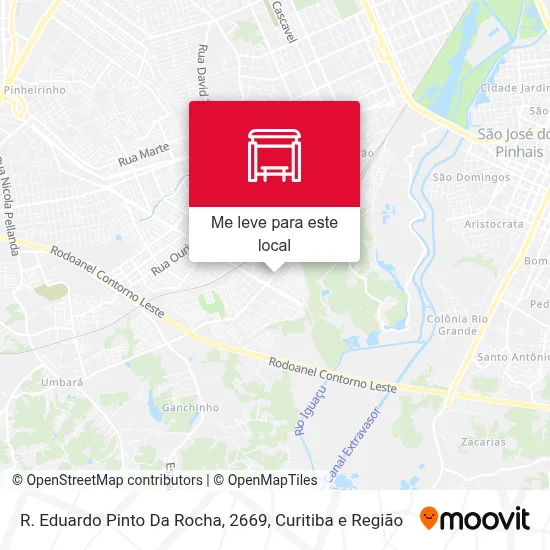 R. Eduardo Pinto Da Rocha, 2669 mapa