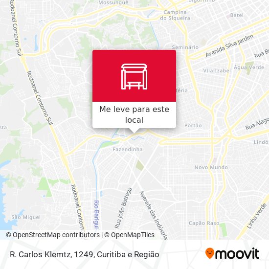 R. Carlos Klemtz, 1249 mapa