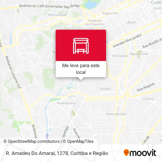 R. Amadeu Do Amaral, 1278 mapa