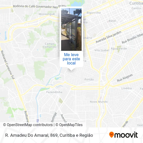R. Amadeu Do Amaral, 869 mapa