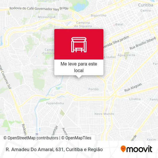 R. Amadeu Do Amaral, 631 mapa