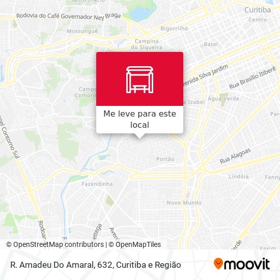 R. Amadeu Do Amaral, 632 mapa