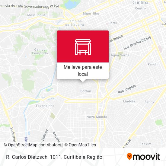 R. Carlos Dietzsch, 1011 mapa