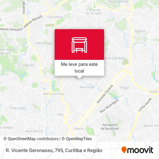 R. Vicente Geronasso, 795 mapa