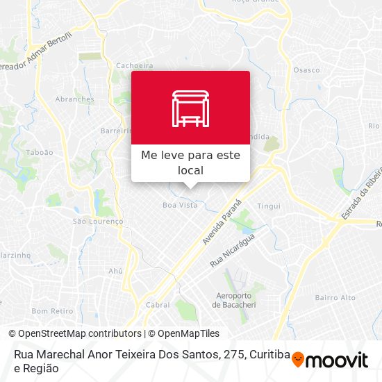 Rua Marechal Anor Teixeira Dos Santos, 275 mapa