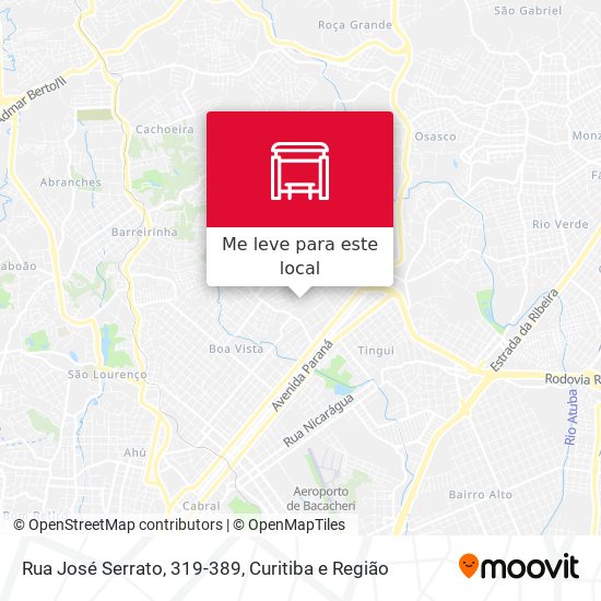 Rua José Serrato, 319-389 mapa