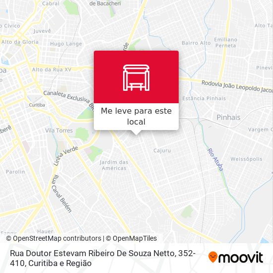 Rua Doutor Estevam Ribeiro De Souza Netto, 352-410 mapa