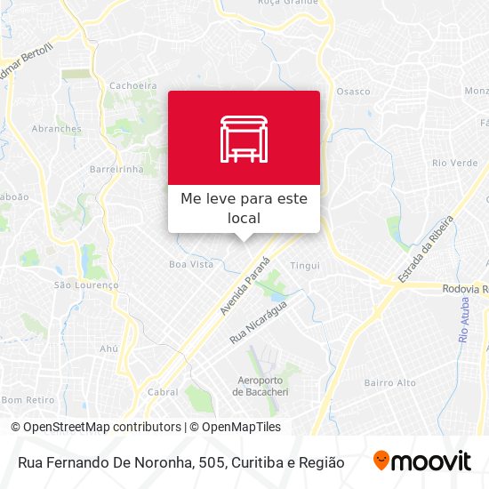 Rua Fernando De Noronha, 505 mapa