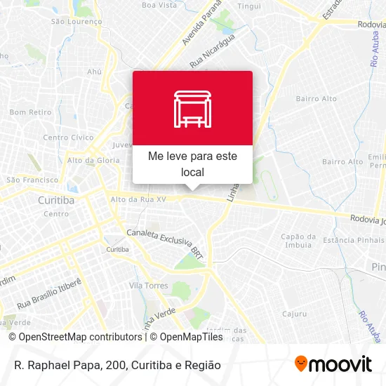 R. Raphael Papa, 200 mapa