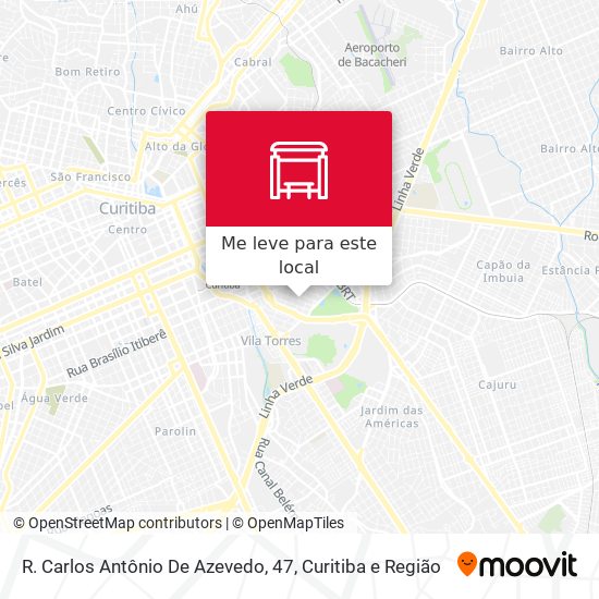 R. Carlos Antônio De Azevedo, 47 mapa