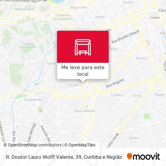 R. Doutor Lauro Wolff Valente, 39 mapa