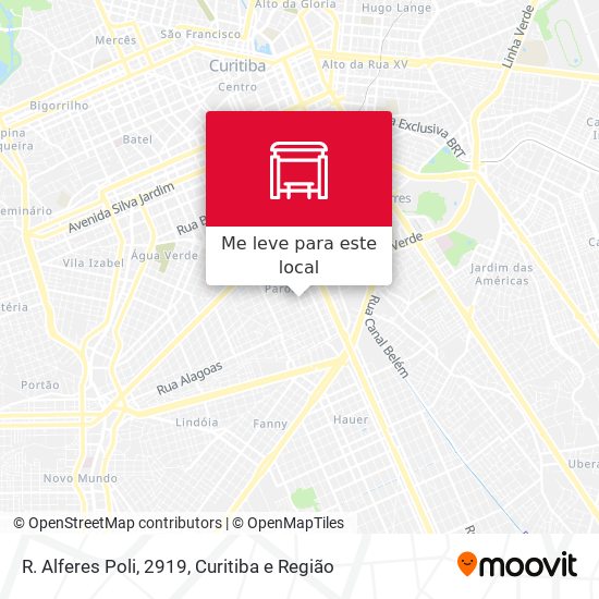 R. Alferes Poli, 2919 mapa