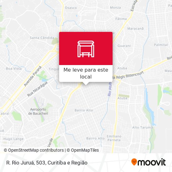 R. Rio Juruá, 503 mapa