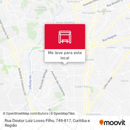 Rua Doutor Luiz Losso Filho, 749-817 mapa