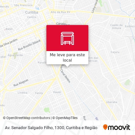 Av. Senador Salgado Filho, 1300 mapa