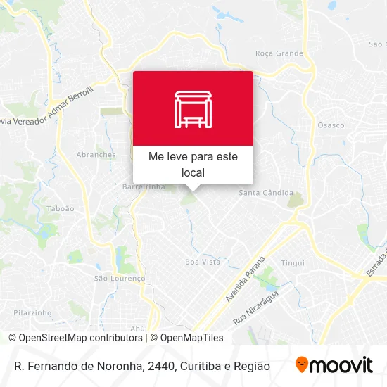 R. Fernando de Noronha, 2440 mapa