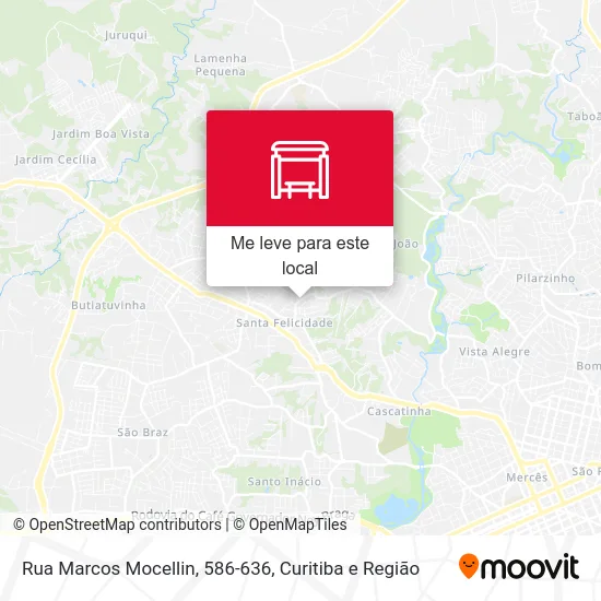 Rua Marcos Mocellin, 586-636 mapa
