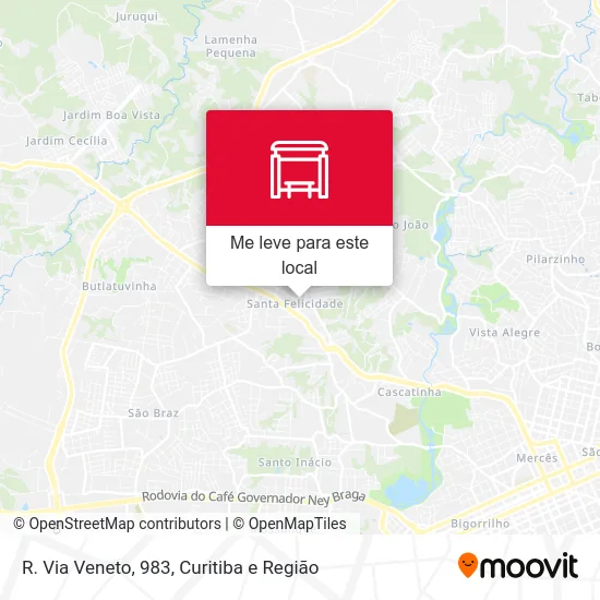R. Via Veneto, 983 mapa
