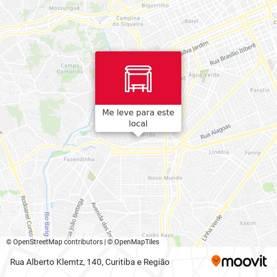 Rua Alberto Klemtz, 140 mapa